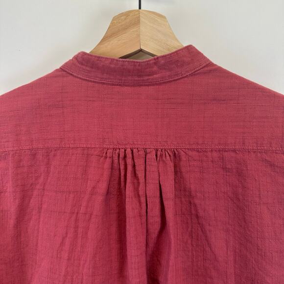 Woolrich Button Front Cotton Relaxed Long Sleeve Shirt Blouse Womens Size S - Picture 9 of 16